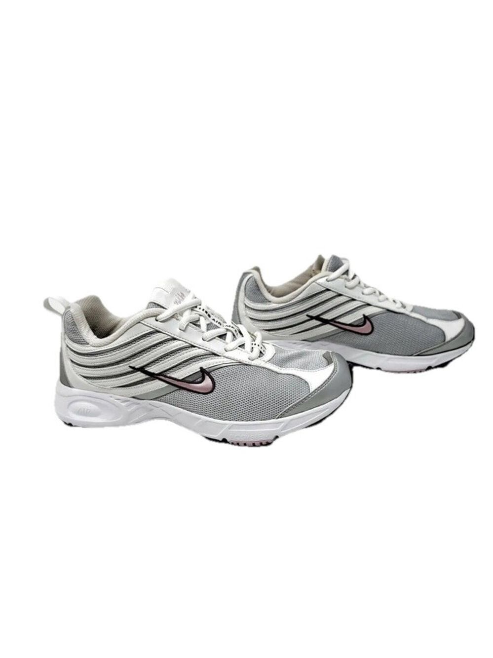Nike Women Shoe Air Impel II Size 8.5 White Silver Walking Sneaker nike 312932-0